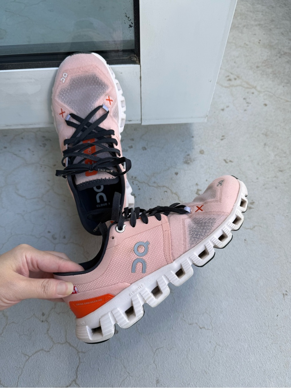 On Cloud X3 Rose/Sand US 5